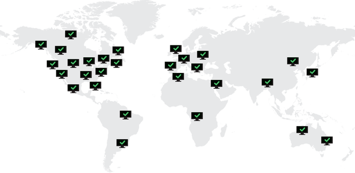 world map